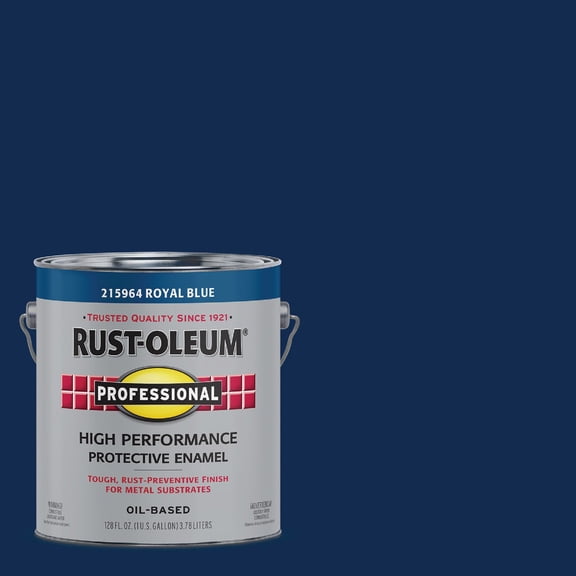 1 Gal Royal Blue Rust-Oleum VOC Compliant Rust Control Enamel Paint 215964