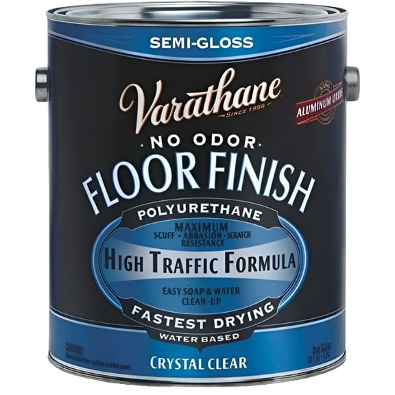 1 Gal Varathane Water-Based Clear Semi-Gloss Hardwood Floor Finish 230131