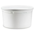 1 Gallon (128 oz) Food Storage Containers with Lids Freezer and