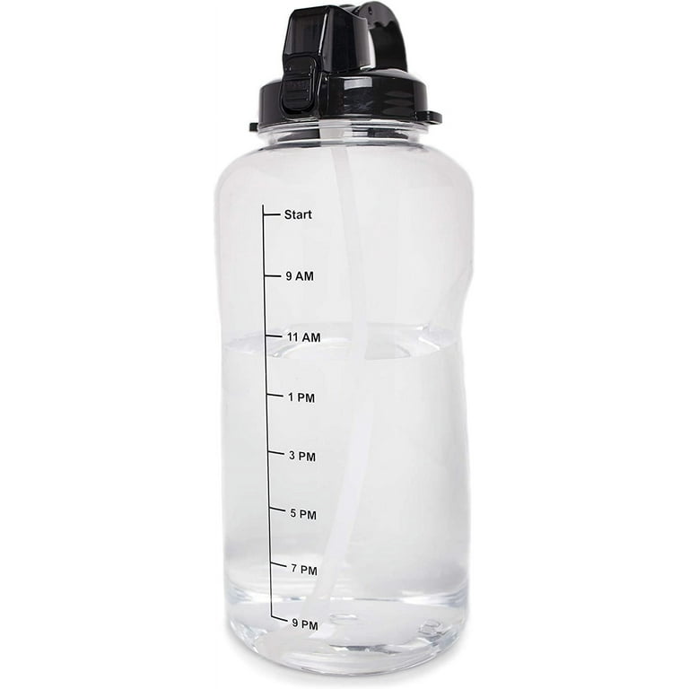 EALGRO Gallon Insulated Water Bottle Jug with Straw, 128 oz Large