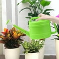 thumbnail image 1 of 1 Gallon (3.5L) Long Spout Watering Can, Plastic Garden Watering Can with Detachable Rose Head, Comfort Handle Water Pot for Indoor & Outdoor Plants, 1 of 5