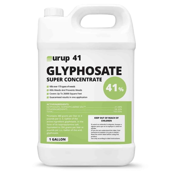 1 Gallon 41% Glyphosate Super Concentrate Weed & Grass Killer