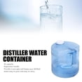 thumbnail image 1 of 1 Gallon 4L Distiller Water Container Replacement Collection Bottle Portable Plastic Jug for Most Countertop Water Distillers, 1 of 8