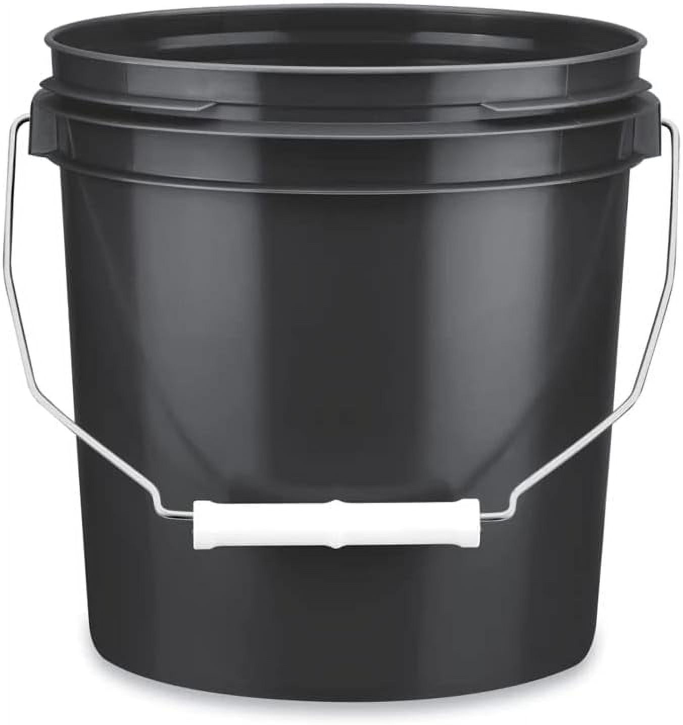 1 Gallon Buckets Pails With Lids Food Grade BPA Plastic Containers