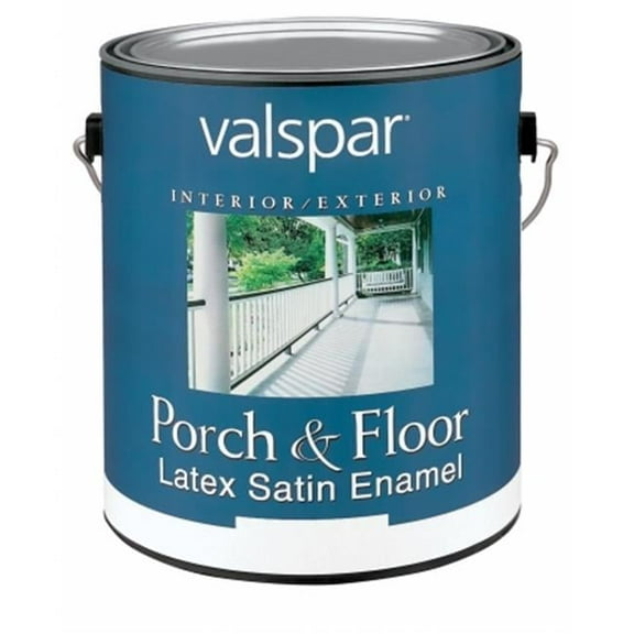 1 Gallon Dary Grey Porch &amp;amp; Floor Latex Satin Enamel 27-1534 GL - Pack of 2
