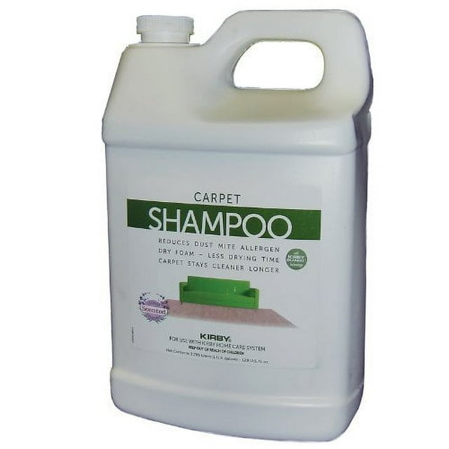 1 Gallon Genuine Kirby Allergen Shampoo. (Lavender Scent). Use with all model Kirby Vacuum