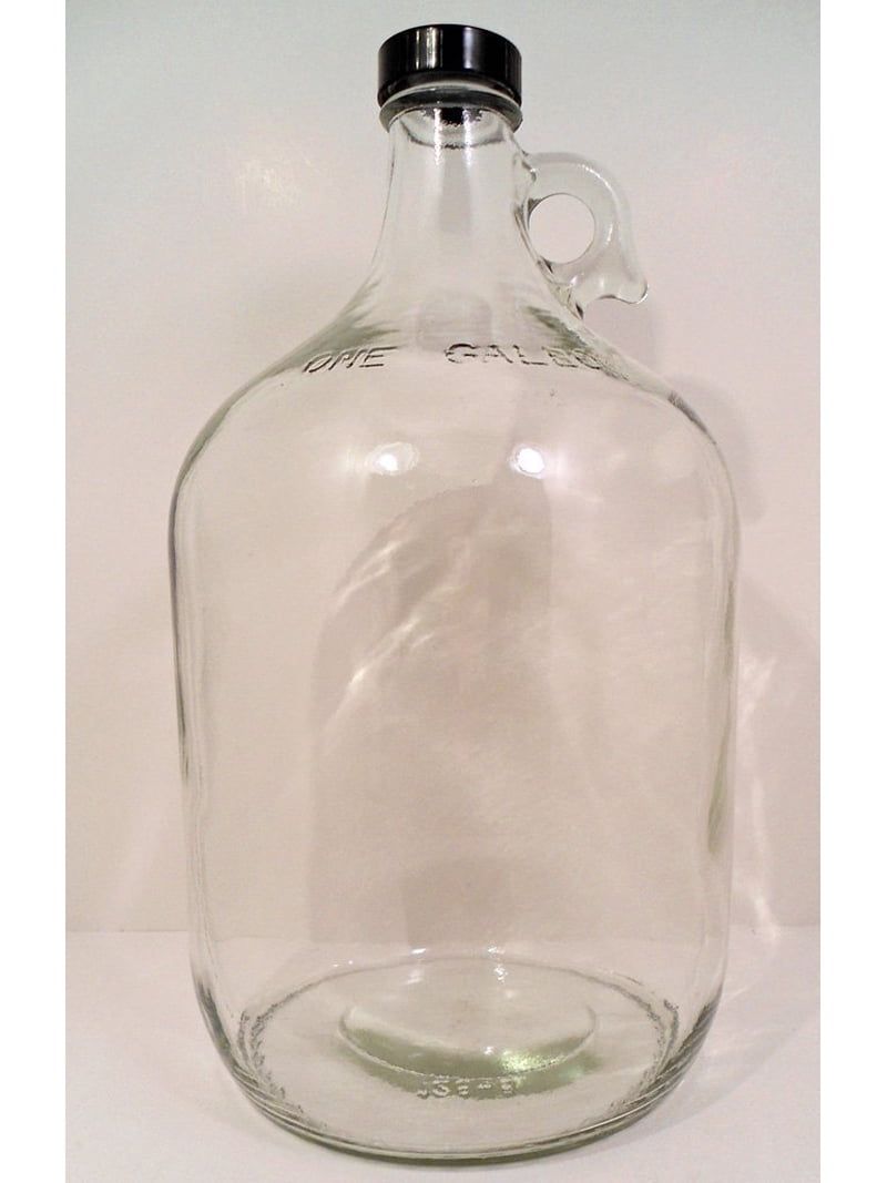 ボトルシップONE GALLON 1 Gallon Reusable Glass Water Jug, Drinking Bottle with 38mm
