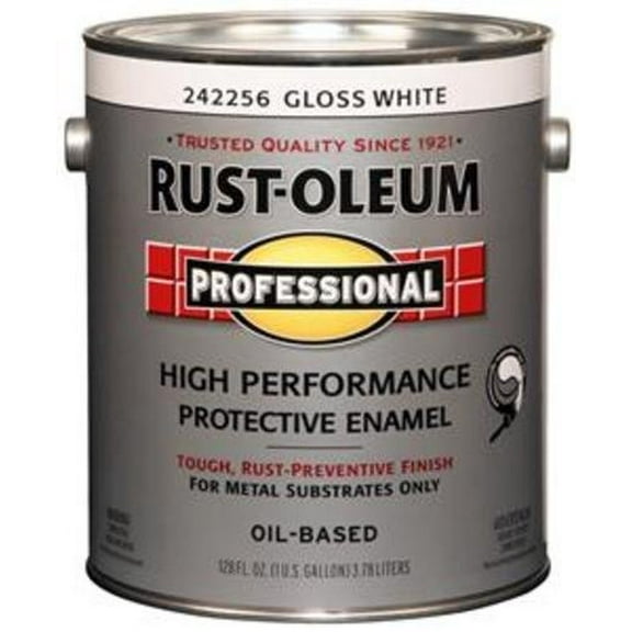 1 Gallon High Performance Protective Enamel [Set of 2] Color: Gloss White