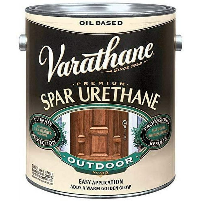 1 Gallon Oil Based Premium Spar Urethane Satin [Set of 2]
