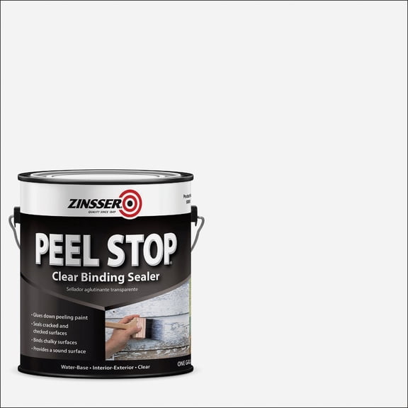 Zinsser Peel Stop Clear Binding Primer - Quick Drying Latex - Set of 4, 1 Gal Home & Garage Storage, Stackable Design