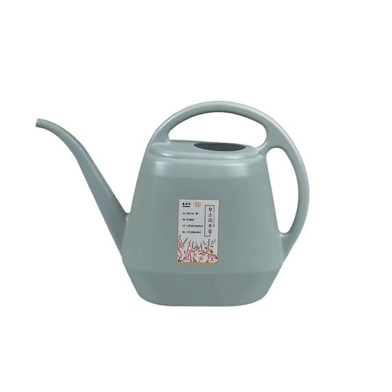 1 Gallon Plastic Watering Can with Handle and Long Spout