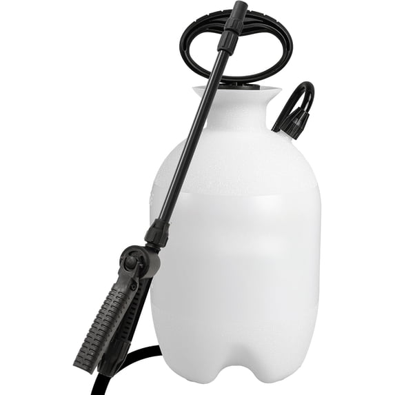 1-Gallon Pump Sprayer, SureSpray Translucent Tank with Easy Fill Funnel-Top Opening, Adjustable Cone Nozzle & 34" Long Reach Hose – Used for Fertilizer, Pesticides, Weeds & Pests