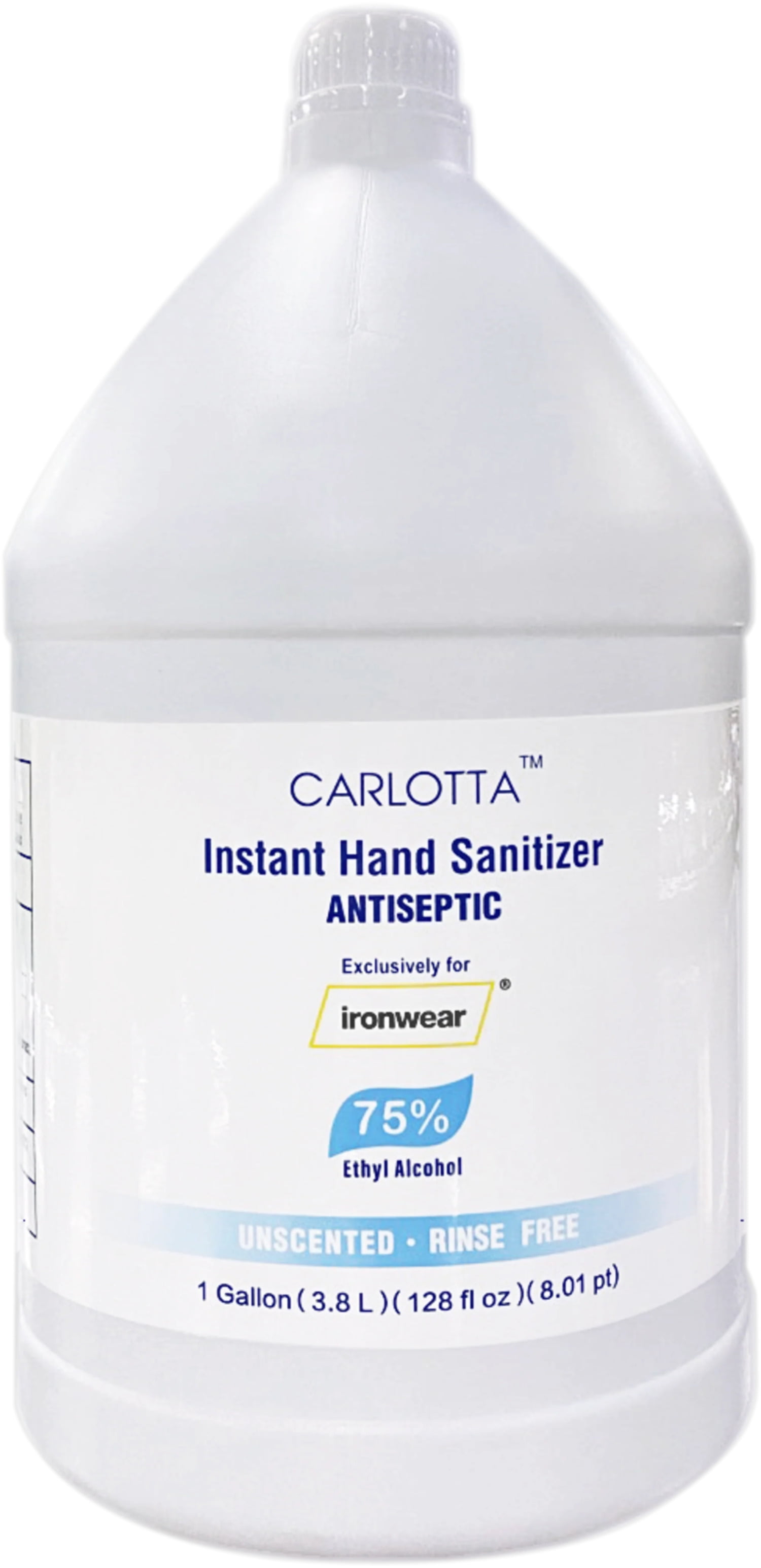 1 Gallon Refilling Bottle Unscented Instant Hand Sanitizer