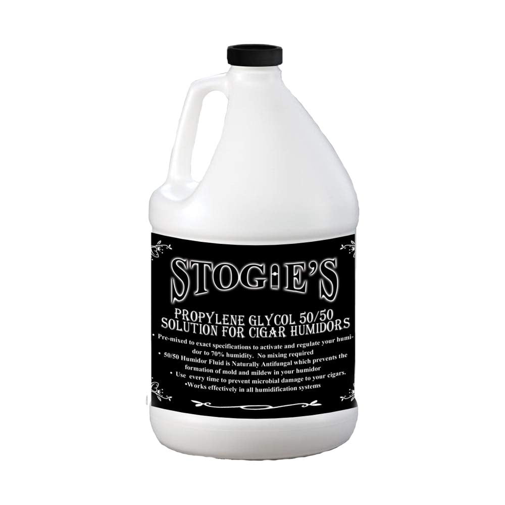 1 Gallon Stogie's Pre-Mixed Humidor Solution - 50/50 Propylene Glycol