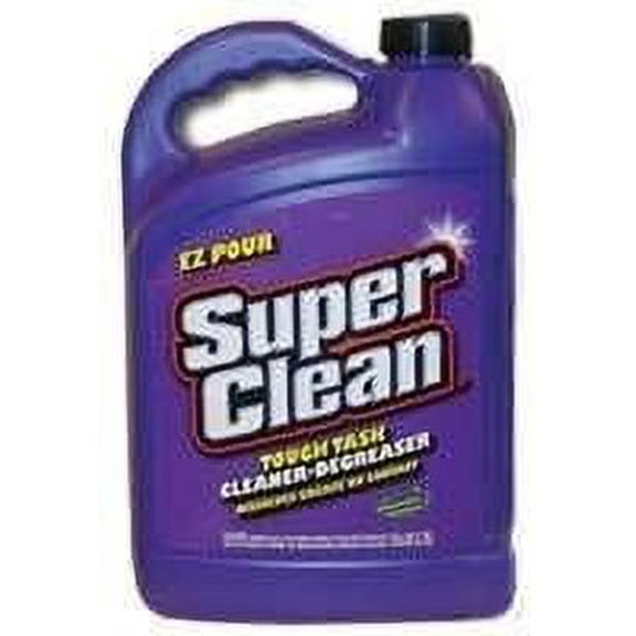 1 Gallon Tough Task Cleaner Degreaser, Full Concentrate All Purpose Cleaner, Biodegradable &amp, Phosphate Free by Super Clean 2 Pack