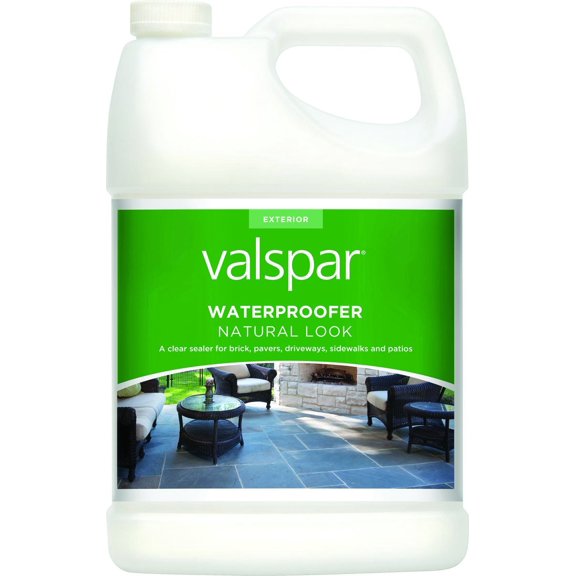 1 Gallon Valspar 82092 Clear Concrete & Masonry Protective Sealer Natural Look