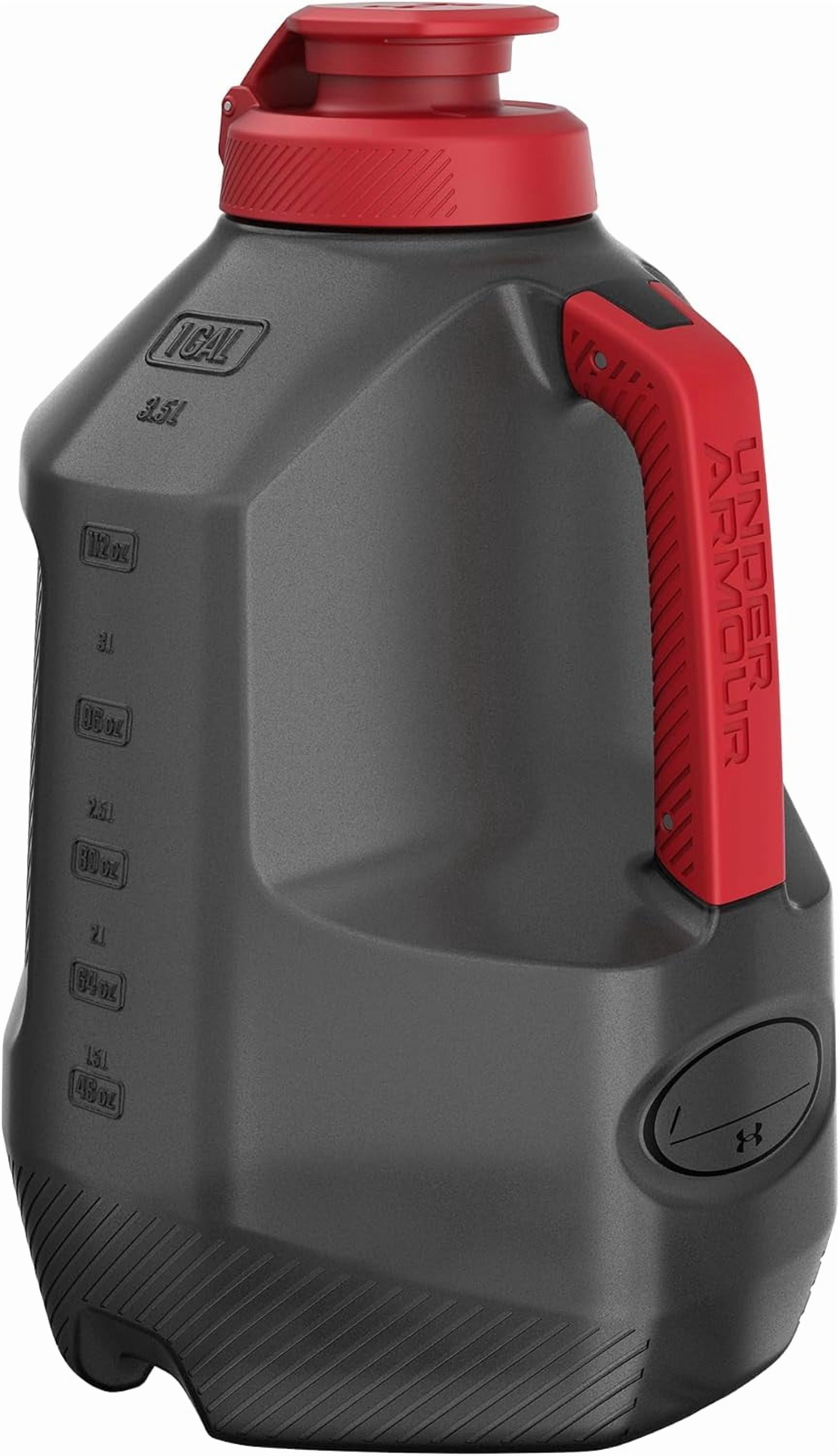 1 Gallon Water Bottle, Large Sports Jug, Durable, Gym Water Bottles for Men and Women, Football, Basketball