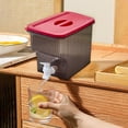 thumbnail image 1 of 1 Gallon Water Dispenser with Spigot – Leak-Proof Plastic Drink Container with Lid, Ideal for Fridge, Parties, Bar, Kitchen & Daily Use, 1 of 6