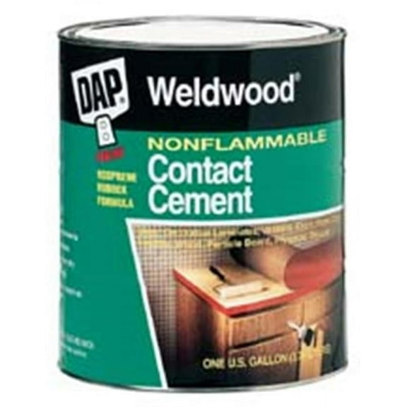 1 Gallon Weldwood Nonflammable Contact Cement 25336
