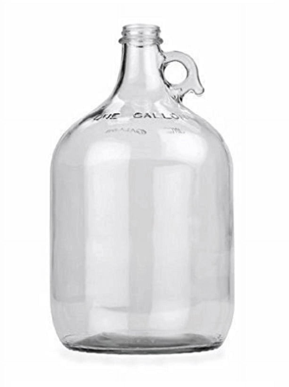 1 Gallon Glass Jug for Water With Lid, Steampure