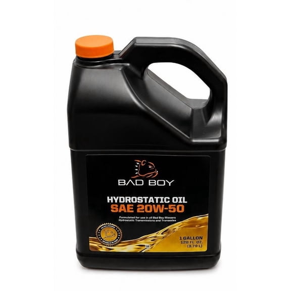 1 Gallon of Bad Boy Mower OEM Hydrostatic Oil 20W50 085-6000-00