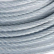 1" Galvanized Wire Rope Steel Cable IWRC 6x25 50 Feet