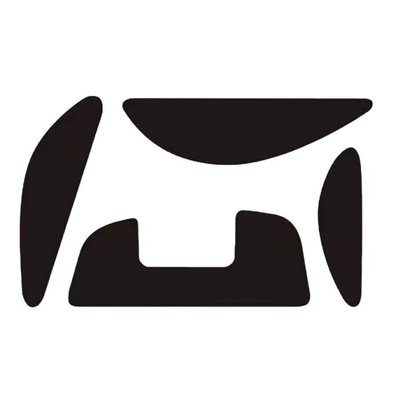1*Games Gaming Mouse Feet 0.6MM for Logitech (G700/G700S)