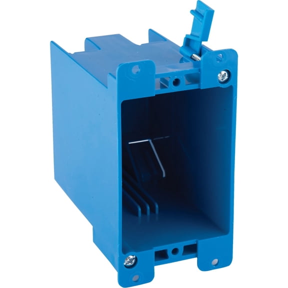 1-Gang 20 cu. in. Non-Metallic Old Work Outlet Box (50-Piece per Case)