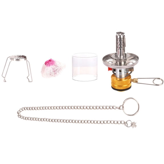 1 * Gas lantern (gas not included) 1 * gauze cover 1 * box-Silver