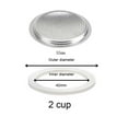 thumbnail image 1 of 1*Gasket-Seal for Coffee Espresso Moka Stove Pot Top Silicone Rubber Spare Parts, 1 of 7