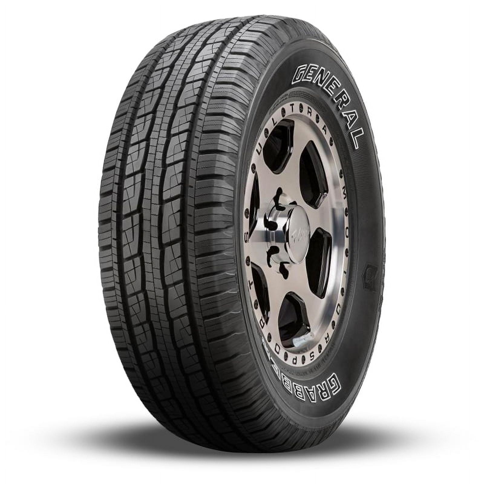 1 General Grabber HTS60 OWL 225/75R16 104S All Season 680AB 65K Mi Warranty SUV 4504590000 / 225/75/16 / 2257516