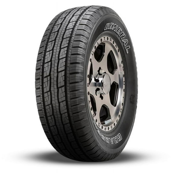 1 General Grabber HTS60 OWL 265/75R15 112S All Season 680AB 65K Mi Warranty SUV 4504570000 / 265/75/15 / 2657515