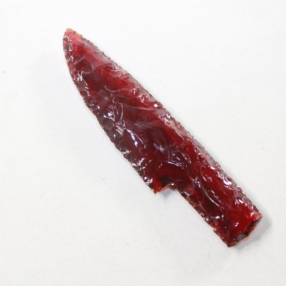 1 Glass Ornamental Knife Blade  #3242  Mountain Man Knife