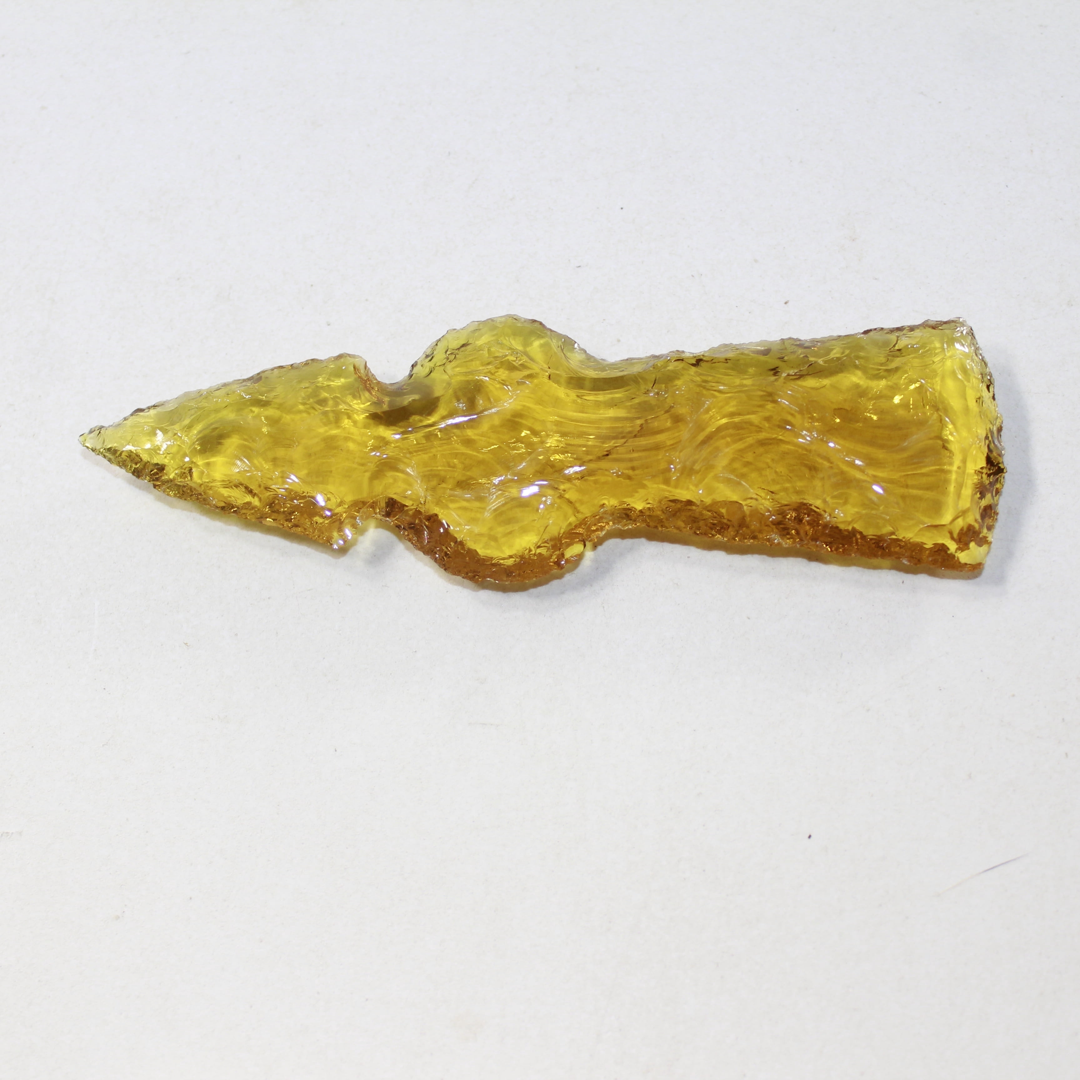 1 Glass Ornamental Tomahawk Head #0325 Ax Axe Hatchet
