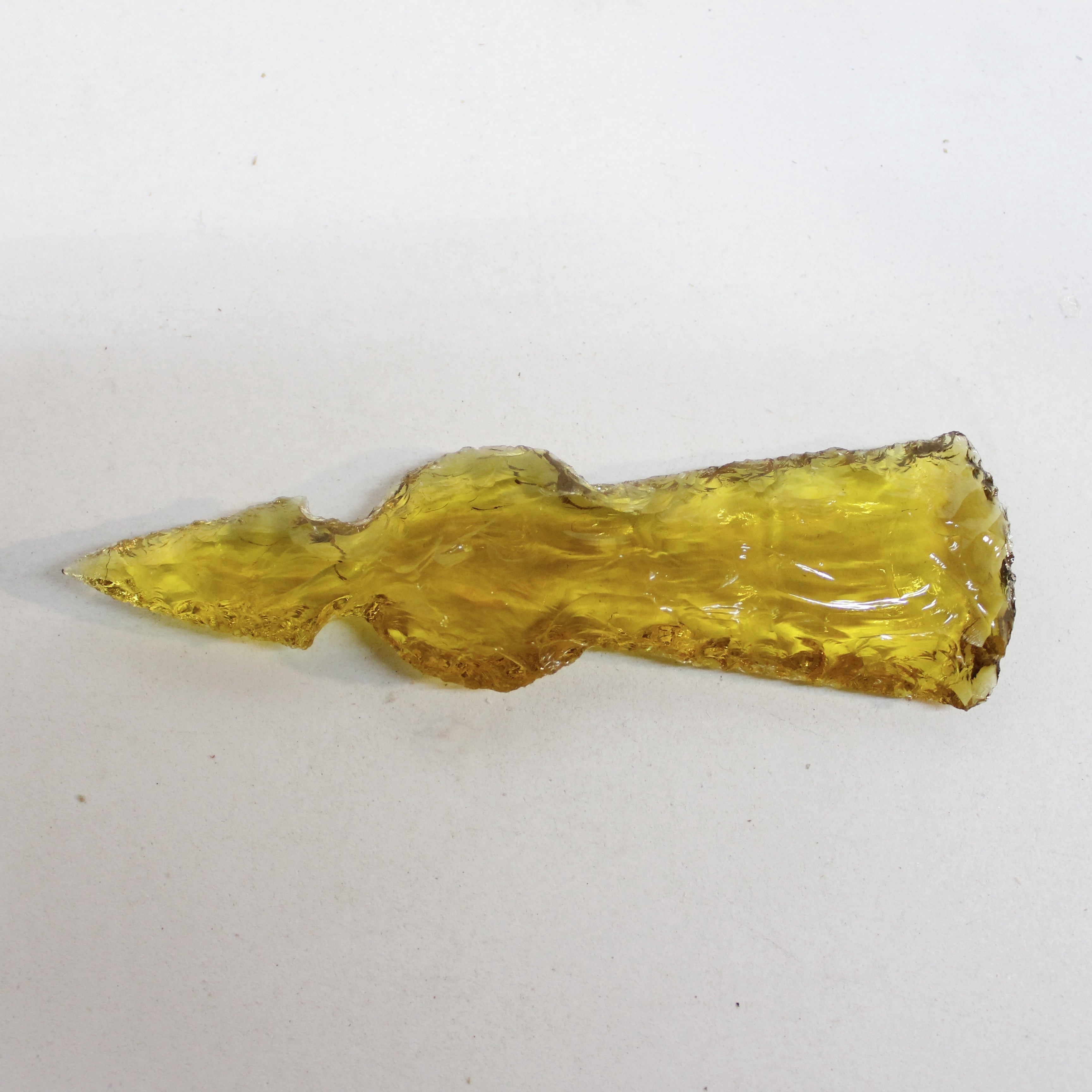 1 Glass Ornamental Tomahawk Head #4318  Ax Axe Hatchet