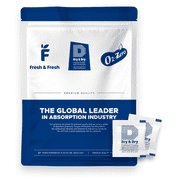 1 Gram [250 Packs] "Dry & Dry" Premium Silica Gel Packets Desiccant Dehumidifiers - Rechargeable Paper FDA Compliant
