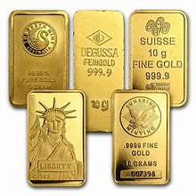 1 Gram Fine Raw Gold Bar-Random Mint (Varied Condition, Any Mint)