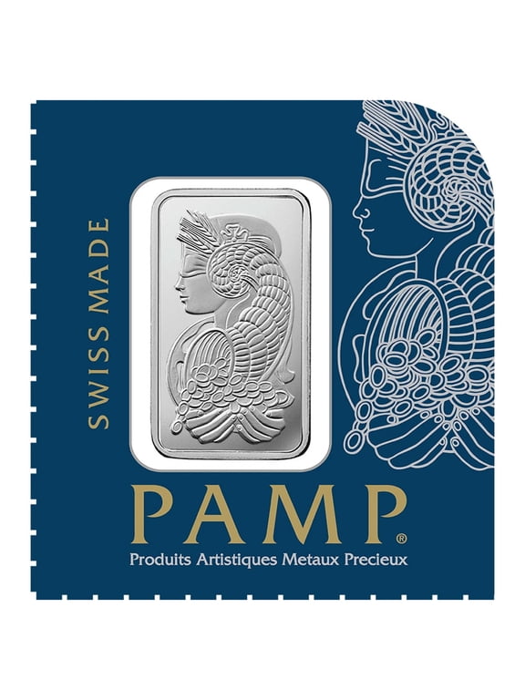 1 Gram Pamp Suisse Platinum Bar .9995 Fine Multigram Fortuna (In Assay)