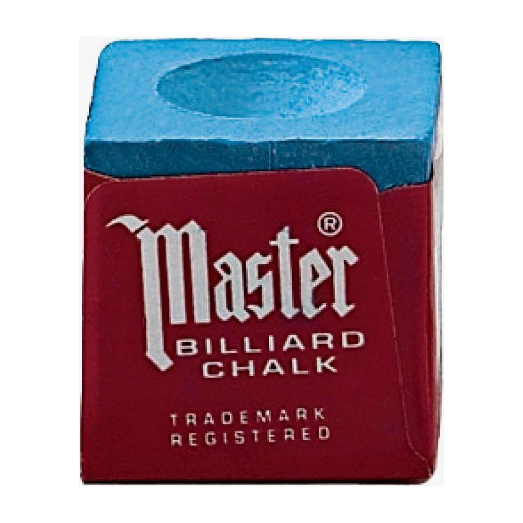 Master Cue Blue Chalk - 144 Count