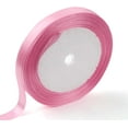 thumbnail image 1 of 1 Group 250 Yards Single Face Satin Ribbon Polyester Ribbon Hot Pink Ribbon Ornament for Gift Wrapping Shower Wedding Bridal Bouquets Holiday Decor 1/4 inch(6mm) for DIY, 1 of 3