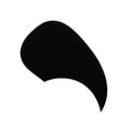 thumbnail image 1 of 1* Guitar Pickguard, Left Handed Acoustic Guitar Pickguard Scratch Plate Comma Shape Self-adhesive, 1 of 6