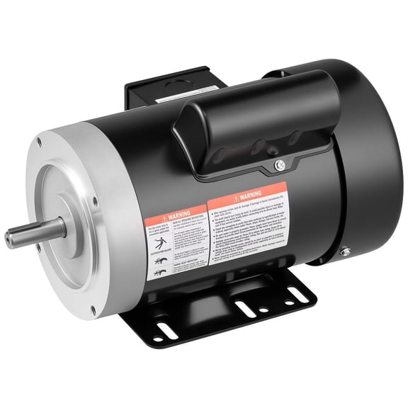 1 HP 1725RPM Air Compressor Motor CW CCW Rotation 5/8 Inch Shaft 1.88 Inch Length 4.1N.m Torque Single Phase TEFC Cooling 115V 230V 56 Frame