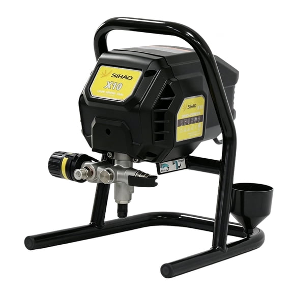 SHUNJITAI 1 HP 3000 PSI Airless Paint Sprayer with 25ft Hose & 12" Extension Rod, Professional Paint Sprayer for Home & Outdoor Projects