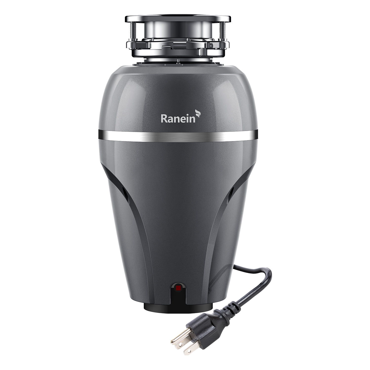1 HP Garbage Disposal with Power Cord & Dishwasher Connector Kit, Quiet Stainless Steel Food Waste Disposer, Continuous Feed, DeepCut Ultra 7-Stage Grinding, Easy 3-Bolt Installation