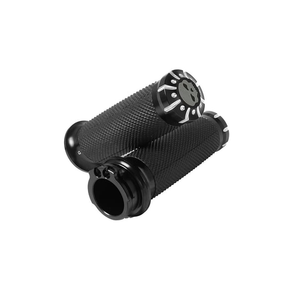 1" Handlebar Hand Grips For Harley Touring Sportster XL 1200 883 Dyna Softail VRSC Street Glide Fat Boy Aluminum Handlebar