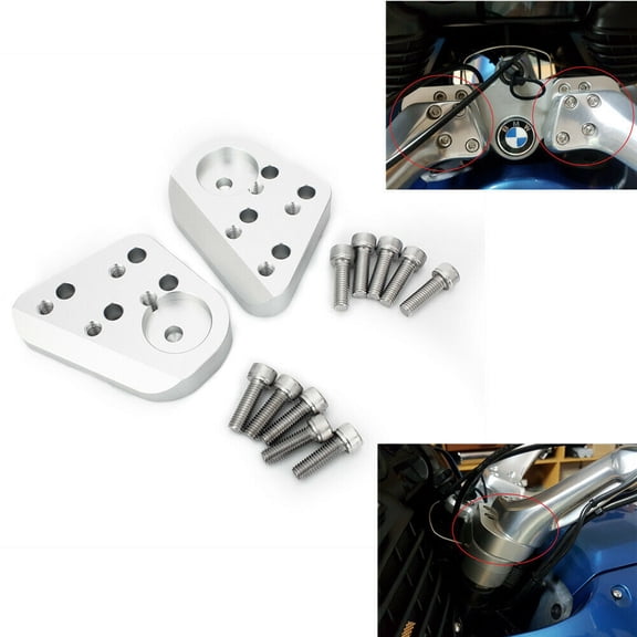 1" Handlebar Risers Extender Adaptors for BMW R1100R 1993-2001/ R1100RT 96-01/ R1150RT 02-05/ R1200RT 05-14