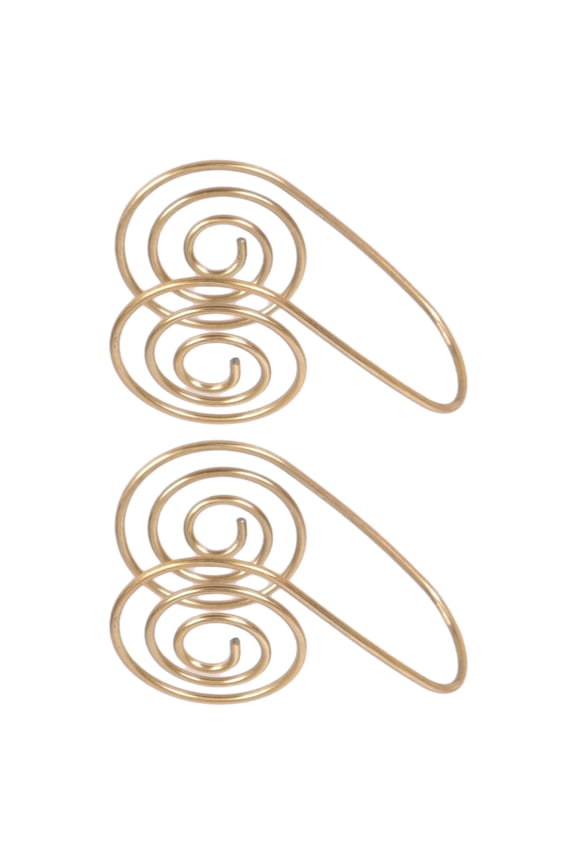 1. Handmade Helical Copper Cuff Adjustable Energy Jewelry for Grounding Men Women Daily Wear