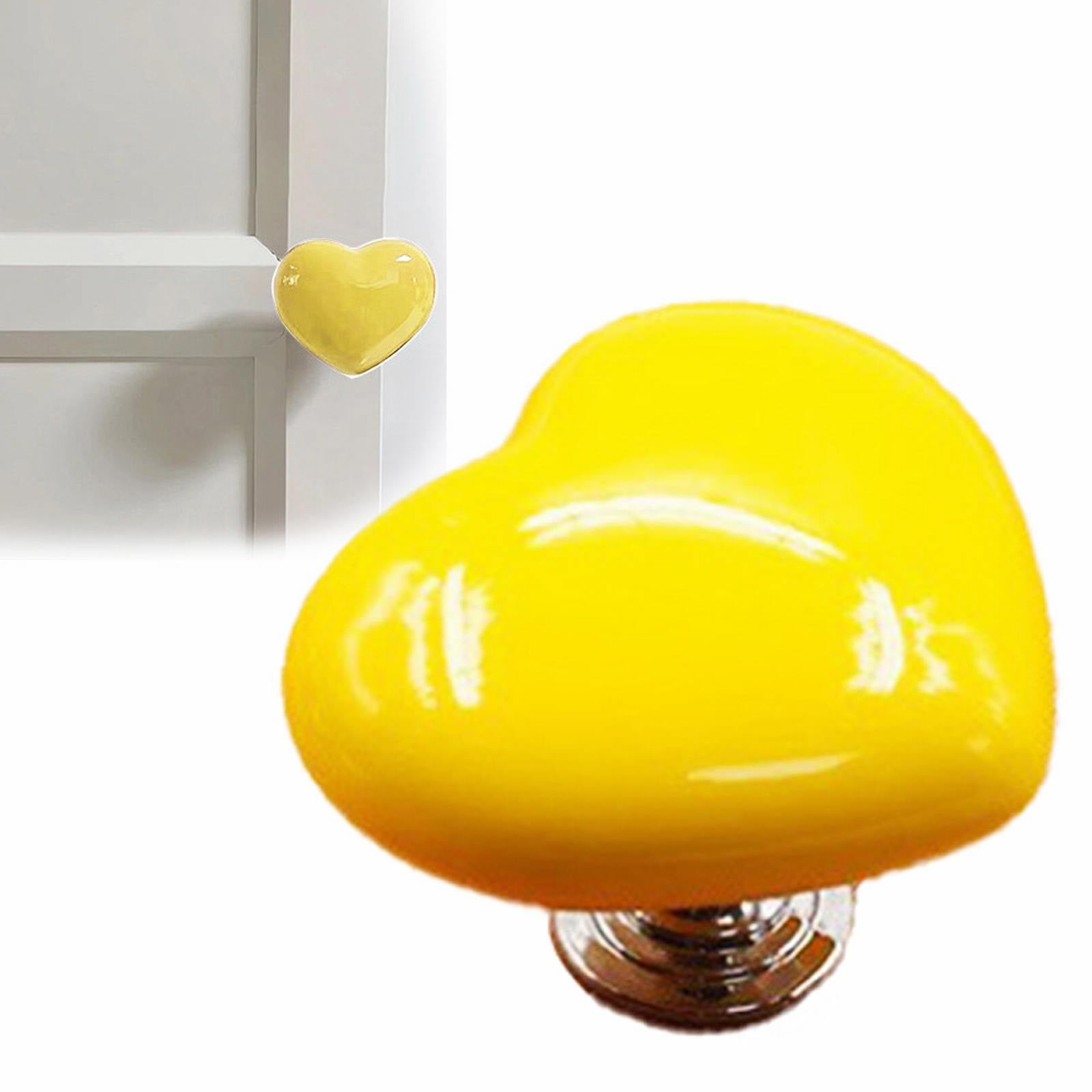 1*Heart Handle, Drawer Handle Toilet Color Creative Heart Sanitary Love