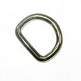 thumbnail image 1 of 1" Heavy Duty D-Ring Nickel Plated 10 Pack 5.2mm, 1 of 1