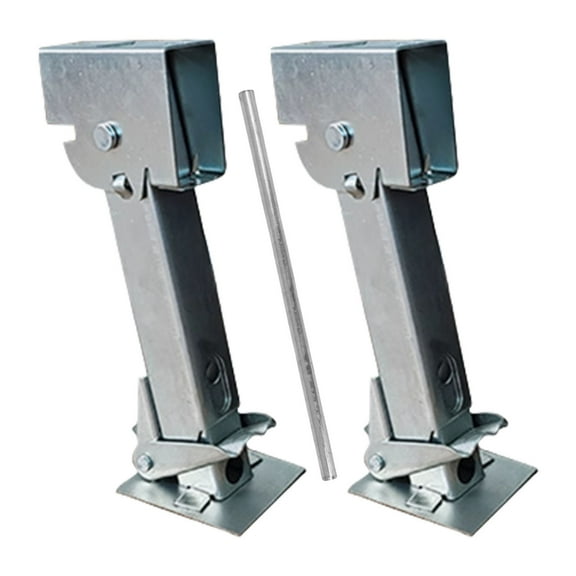 1. Heavy-Duty Galvanized Steel Folding Stabilizer Leg for Campers, Adjustable 12-18 Inch Parking , 450kg Capacity